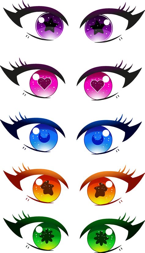 cute anime eyes